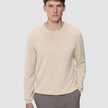 Seamless Premium Merino Knit Crewneck Birchwood