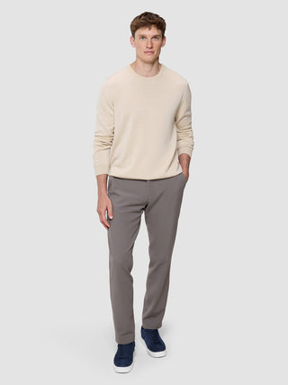 Seamless Premium Merino Knit Crewneck Birchwood