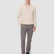 Seamless Premium Merino Knit Crewneck Birchwood