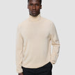 Seamless Premium Merino Knit Turtleneck Birchwood
