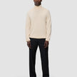 Seamless Premium Merino Knit Turtleneck Birchwood