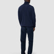 Seamless Premium Merino Knit Turtleneck Dark Navy