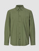 Seersucker Casual Shirt Clover Green