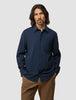 Seersucker Casual Shirt Dark Navy