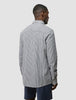 Seersucker Casual Shirt Navy Stripes