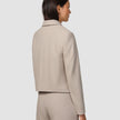 Serene Short Jacket Greige