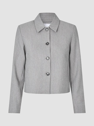 Serene Set Tapestry Herringbone Short Jacket Pants