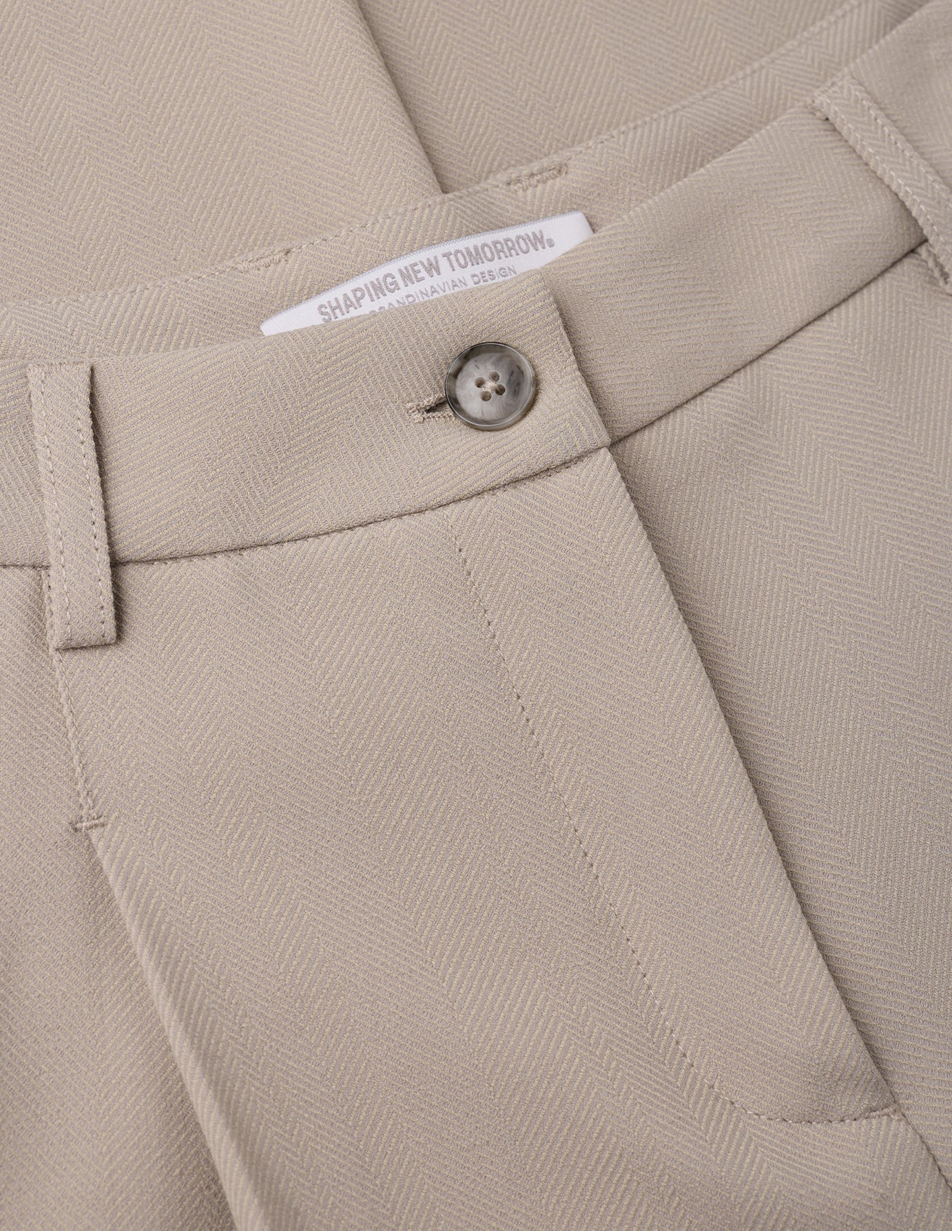 Serene Set Greige Wide Fit Pants & Short Jacket