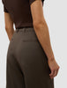 Women's Skye Pants Wide Dark Chestnut Melange