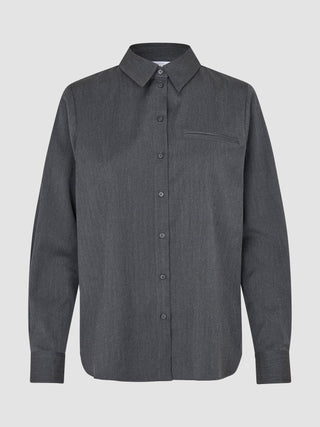 Women's Skye Shirt Charcoal Melange