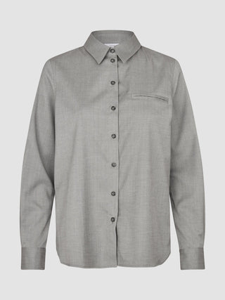 Women's Skye Shirt Mellow Beige Herringbone