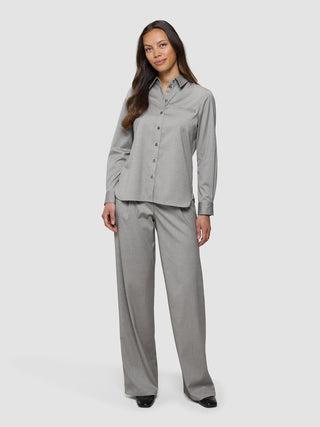 Women's Skye Shirt Mellow Beige Herringbone