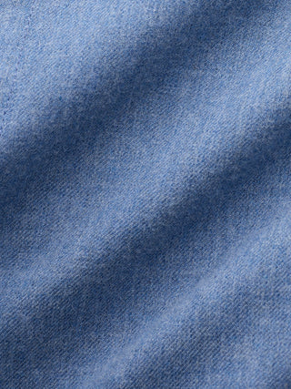 Soft Flannel Shirt Dusky Blue