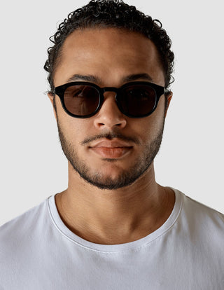 SNT Sunglasses Round Black