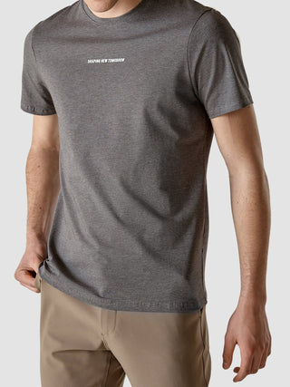 Supima Autograph T-shirt Dark Grey