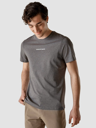 Supima Autograph T-shirt Dark Grey