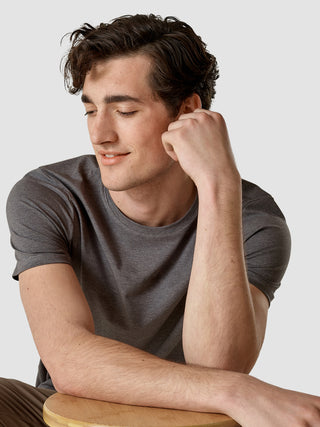 Supima T-shirt Dark Grey