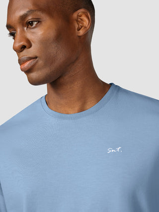 Supima Legacy T-shirt Rainy Blue