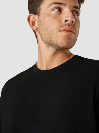 Supima T-Shirt Box Fit Legacy Black