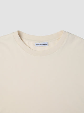Supima T-shirt Box Fit Off White