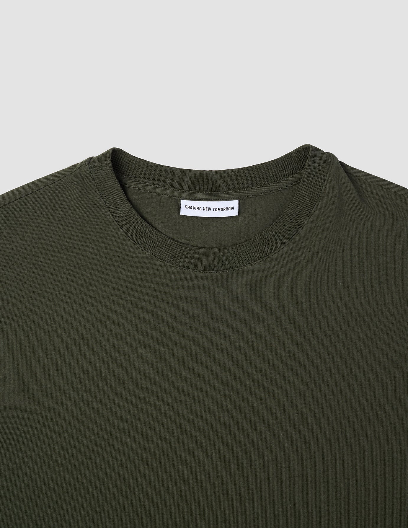 Supima T-shirt Box Fit Green Night