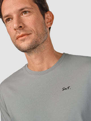 Supima Legacy T-shirt Stone Grey