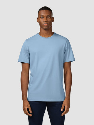 Supima T-shirt Rainy Blue