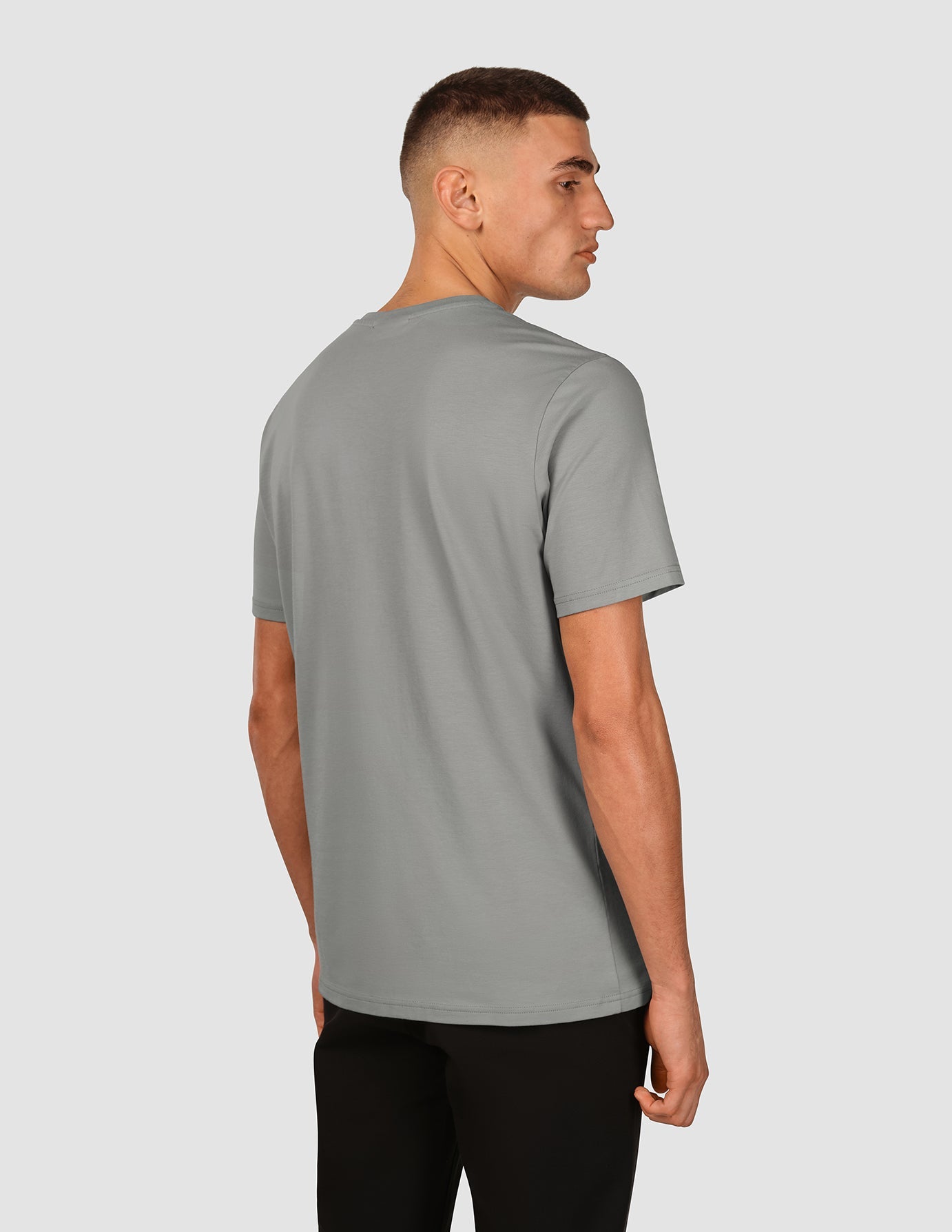 Supima T-shirt Stone Grey
