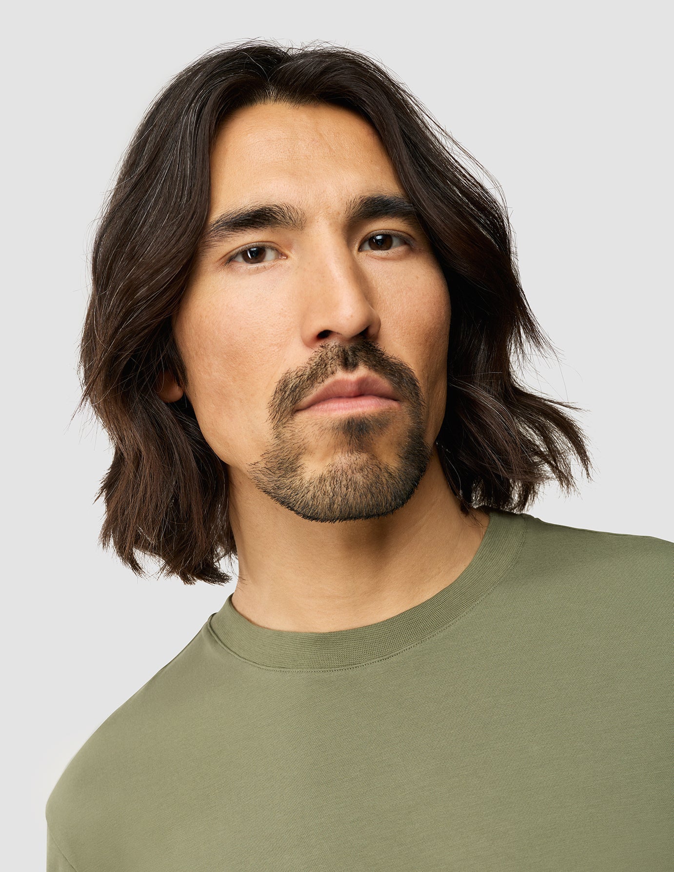 Supima T-shirt Box Fit Clover Green