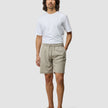 Tech Linen Elastic Shorts Sandshell