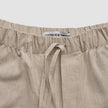 Tech Linen Elastic Shorts Sandshell