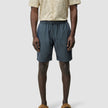 Tech Linen Elastic Shorts Navy