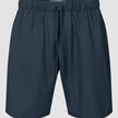 Tech Linen Elastic Shorts Navy