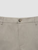 Tech Linen Elastic Shorts Raw Beige