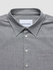 Tech Linen Casual Shirt Charcoal
