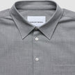 Tech Linen Casual Shirt Charcoal