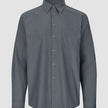 Tech Linen Casual Shirt Navy