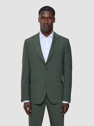 Tech Wool Suit Green Night