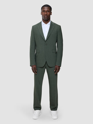 Tech Wool Suit Green Night