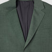 Tech Wool Blazer Green Night Regular