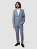 Tech Wool Blazer Light Blue Regular