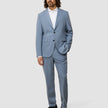Tech Wool Blazer Light Blue Regular