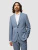 Tech Wool Blazer Light Blue Regular