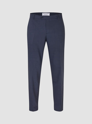 Tech Wool Suit Pants Regular Navy