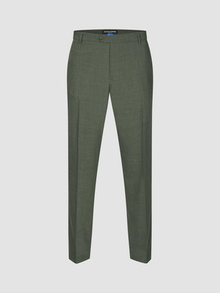 Tech Wool Suit Pants Regular Green Night
