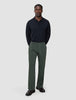 Tech Wool Suit Pants Relaxed Fit Green Night