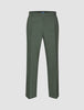Tech Wool Suit Pants Relaxed Fit Green Night