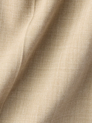 Tech Wool Suit Pants Relaxed Fit Sand