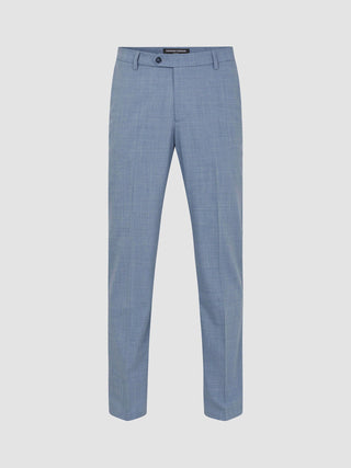 Tech Wool Suit Pants Regular Light Blue