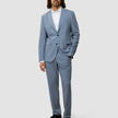 Tech Wool Suit Pants Regular Light Blue